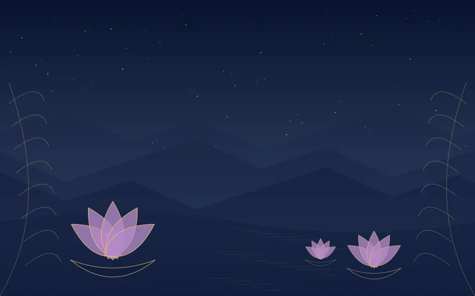 lotus bud night