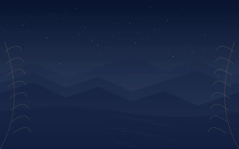 moonlit sky night