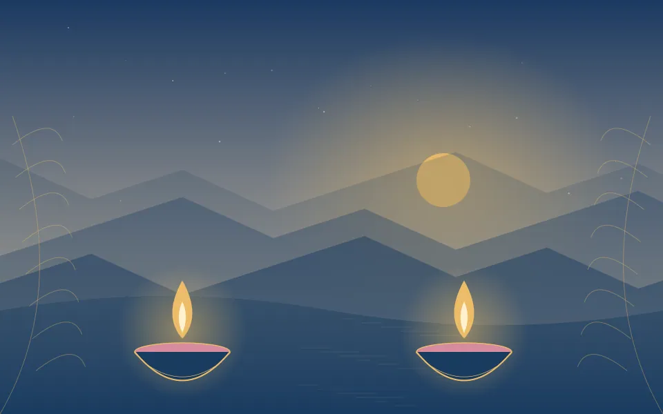 twin diyas day